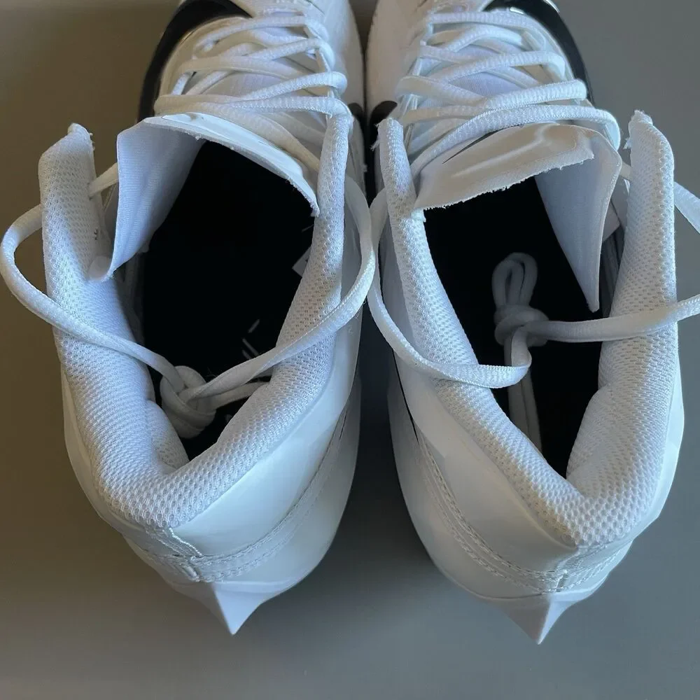 Men 11.5 - Nike Vapor Edge Elite 360 2 Carbon FF PE White Black Football Cleats